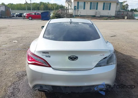 2013 Hyundai Genesis 2.0T from USA, damaged, VIN KMHHT6KD8DU086648